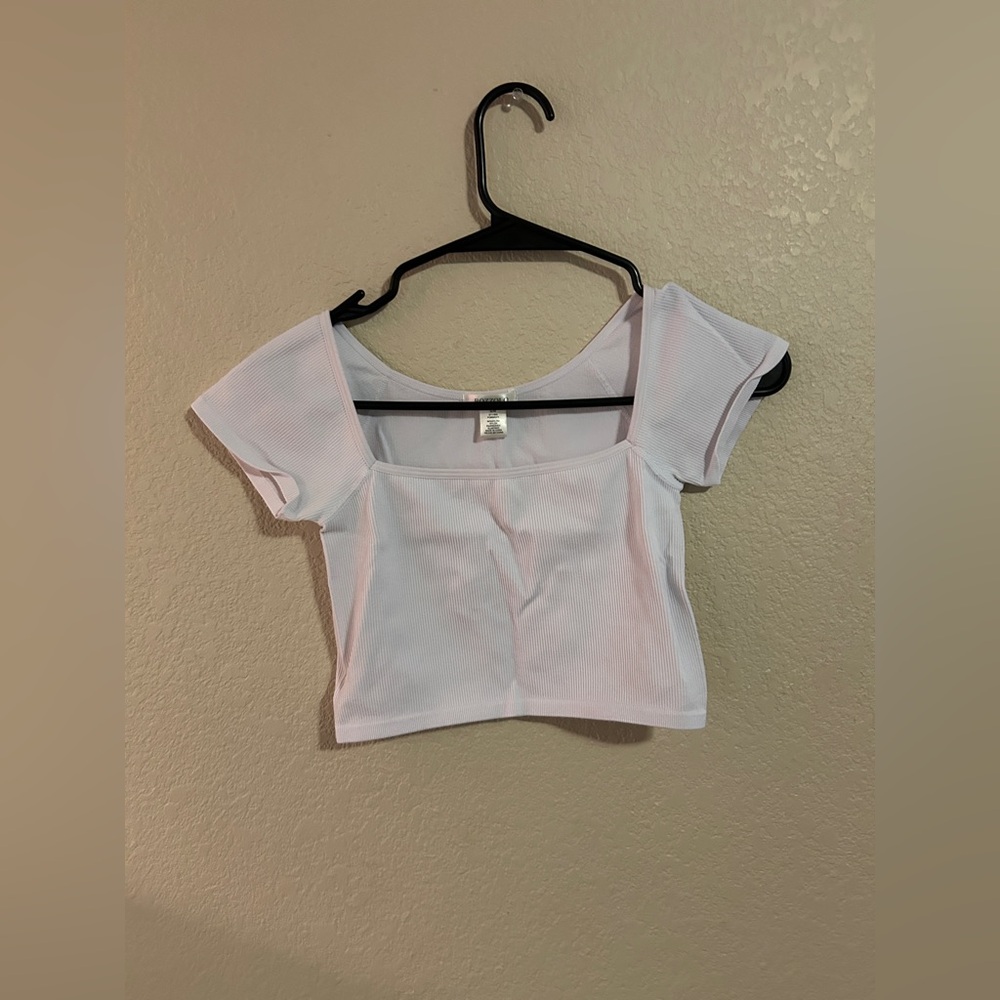 White Crop Top